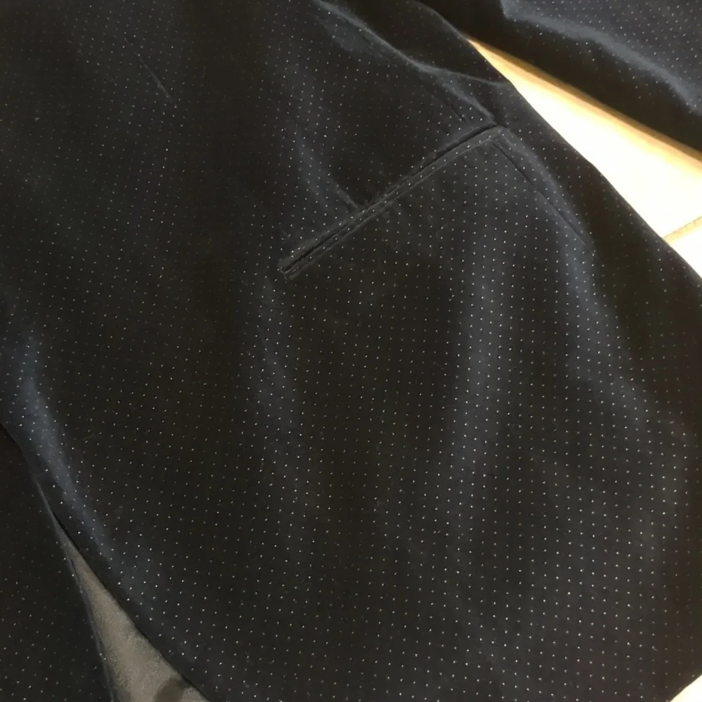 Paul Frederick Navy Blue Velvet Blazer Size XLarge
